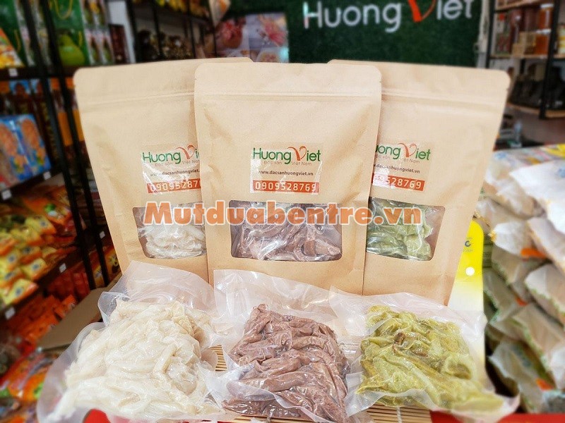 Mứt dừa non quà tặng tuyệt vời nhân dịp tết