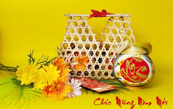 Quà tết rượu dừa Bến Tre